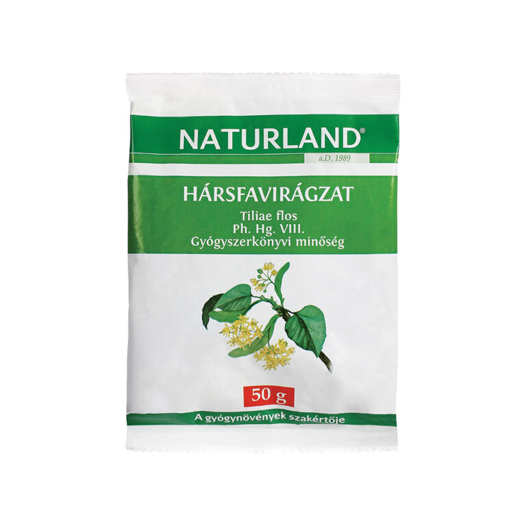 NATURLAND Hársfavirágzat tea tasakos 50g • Naturland Magyarország