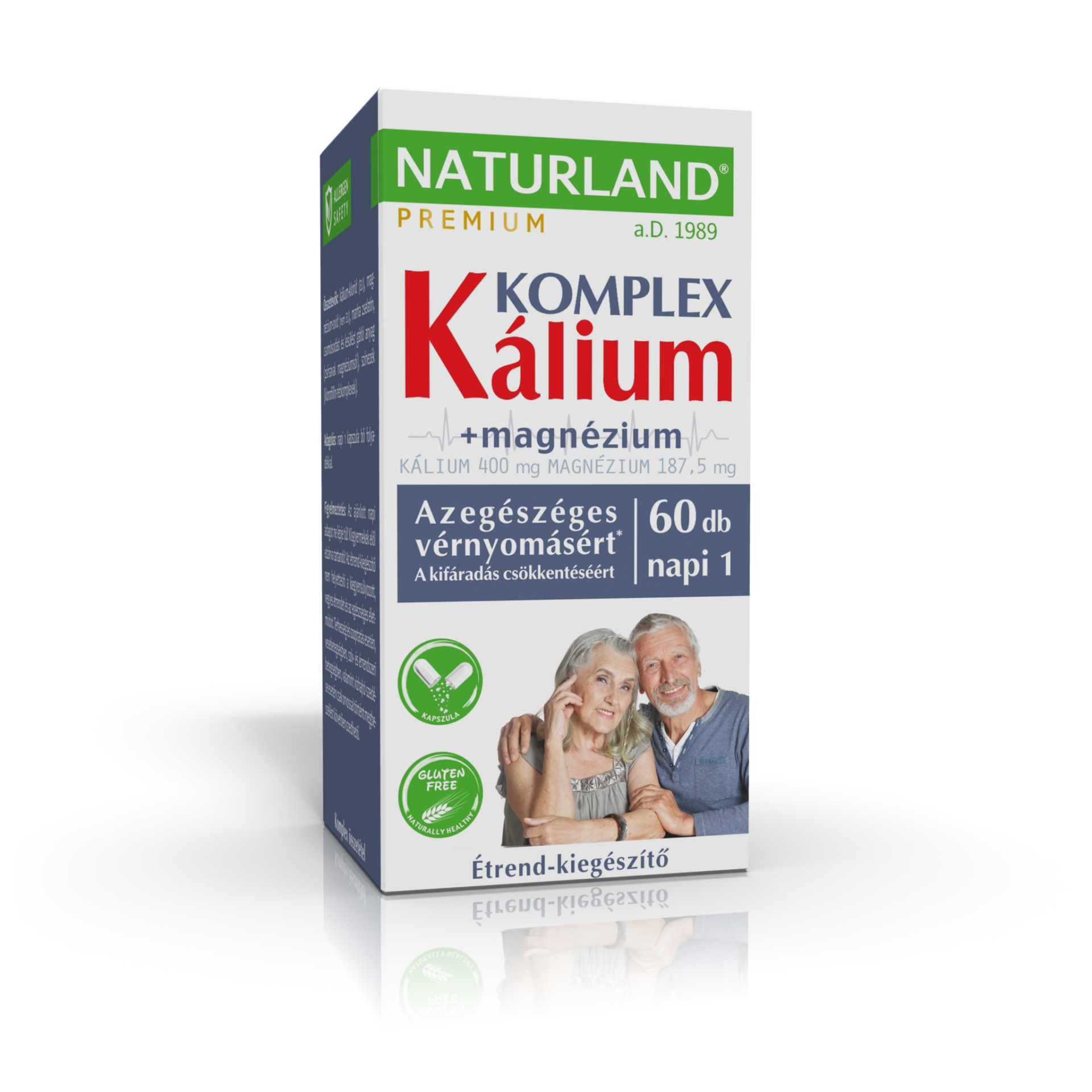 NATURLAND Kálium + magnézium kapszula 60x • Naturland Magyarország
